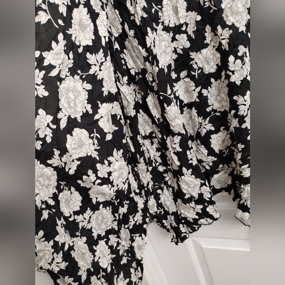 Brandy Melville Floral Kimono Duster Jacket One Size - Picture 6 of 7